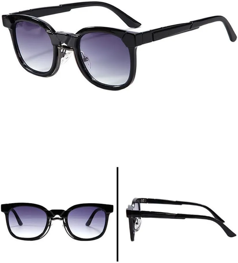 

Солнцезащитные очки UV400 - «Кошачий глаз», панк, двухцветные, для женщин и мужчин, для бега и занятий спортом на открытом воздухе UYPTK, Leopard Blue Clear