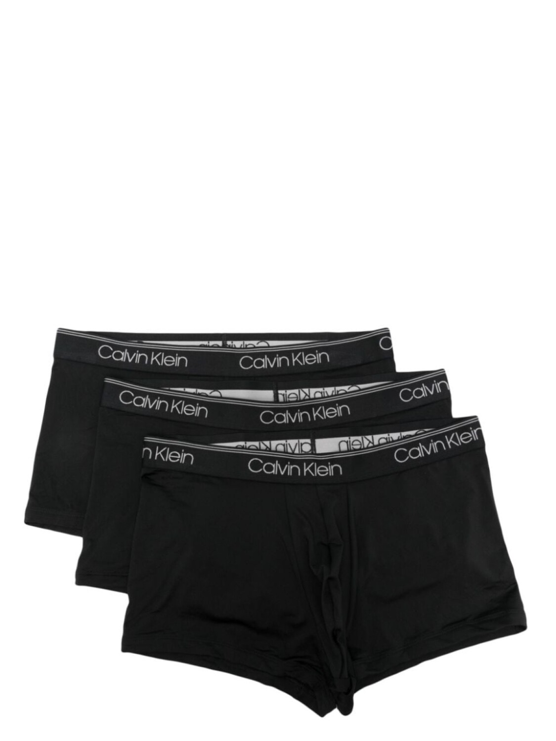 

Calvin Klein комплект из трех трусов-брифов с логотипом, черный