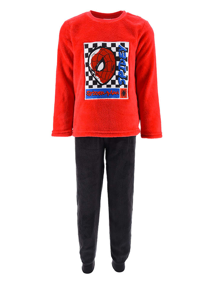 

Spiderman Пижама Человека-паука красно-темно-синего цвета