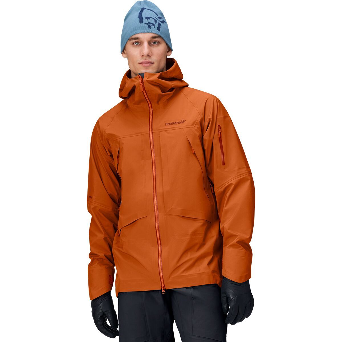 

Куртка с технологией Gore-Tex Norrona, золотой
