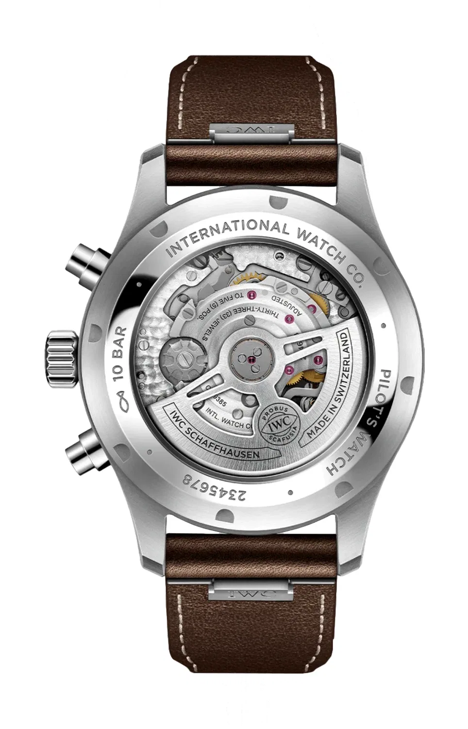 Часы для пилотов с хронографом - IW378005 IWC SCHAFFHAUSEN, золотой — фото 2