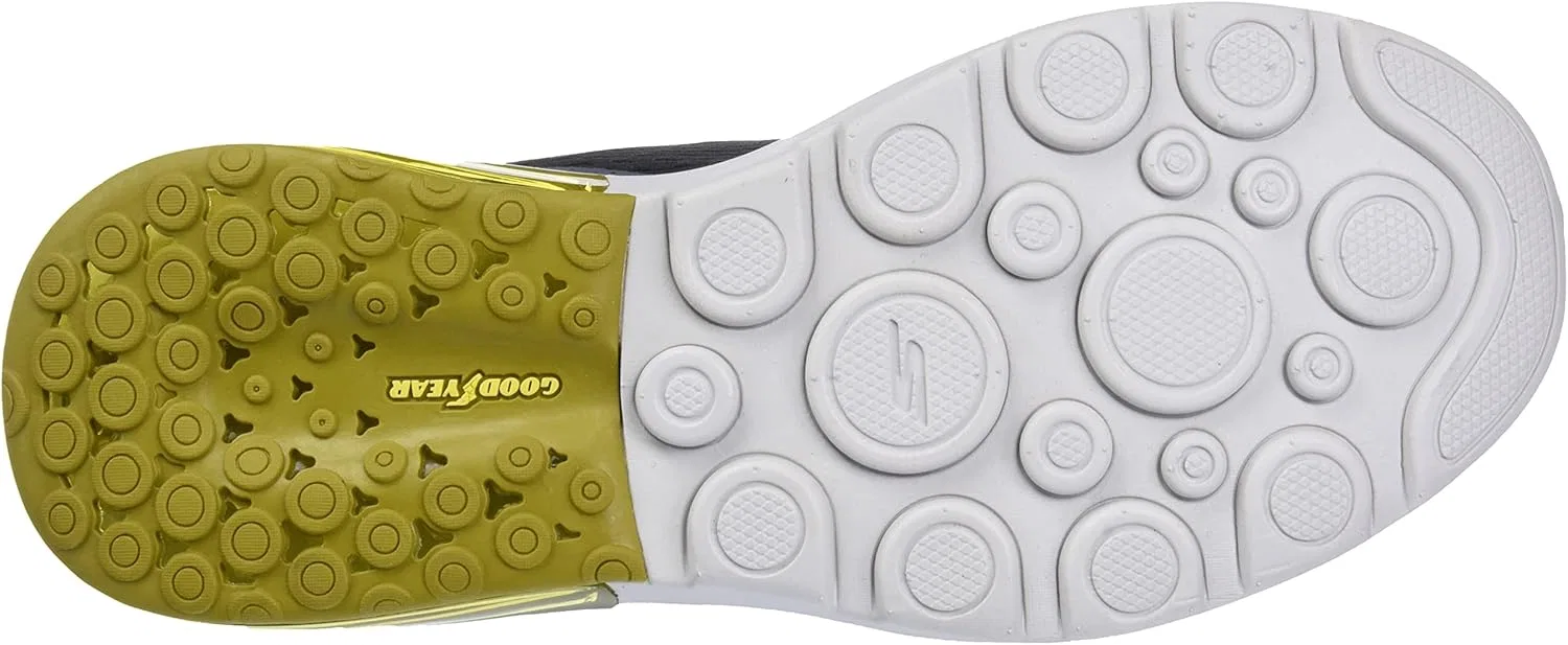 Мужские кроссовки Skechers 216153 Bkyl, 2-Black And Yellow Textile — фото 4