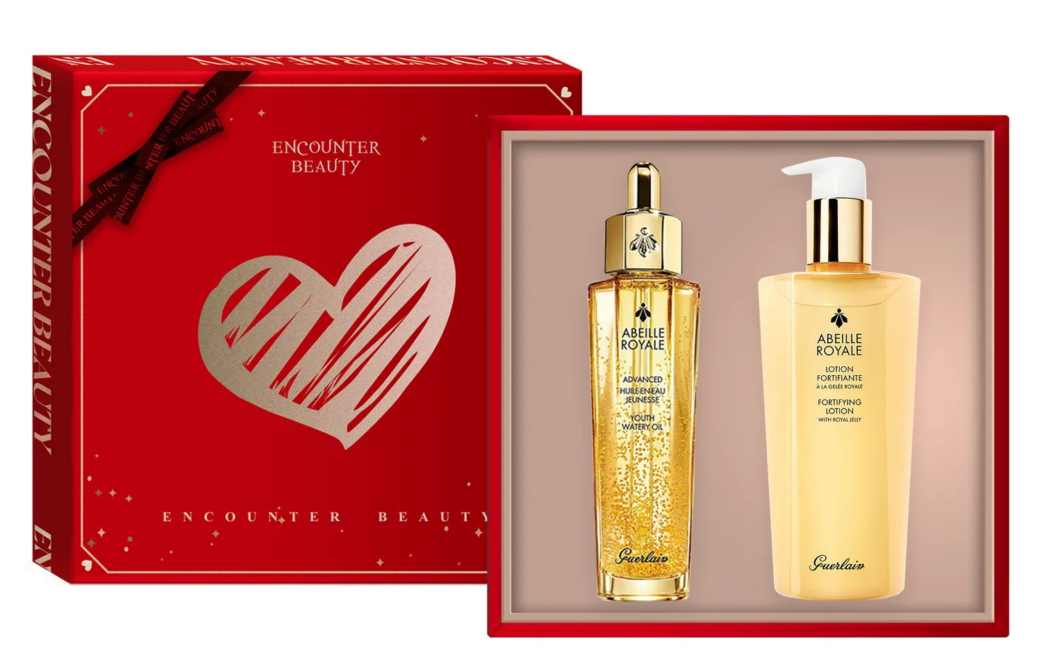 GUERLAIN Набор для ухода за кожей Original Bee Essence Lotion, восстанавливающий комплект из двух предметов, подарок на день рождения для мамы, 3 Original Honey 50ml+Honey Essence Water 300ml