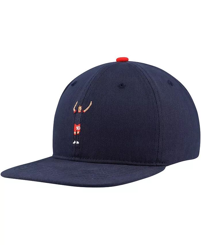 

Мужская и женская темно-синяя бейсболка New England Revolution Player Adjustable Hat Talisman & Co