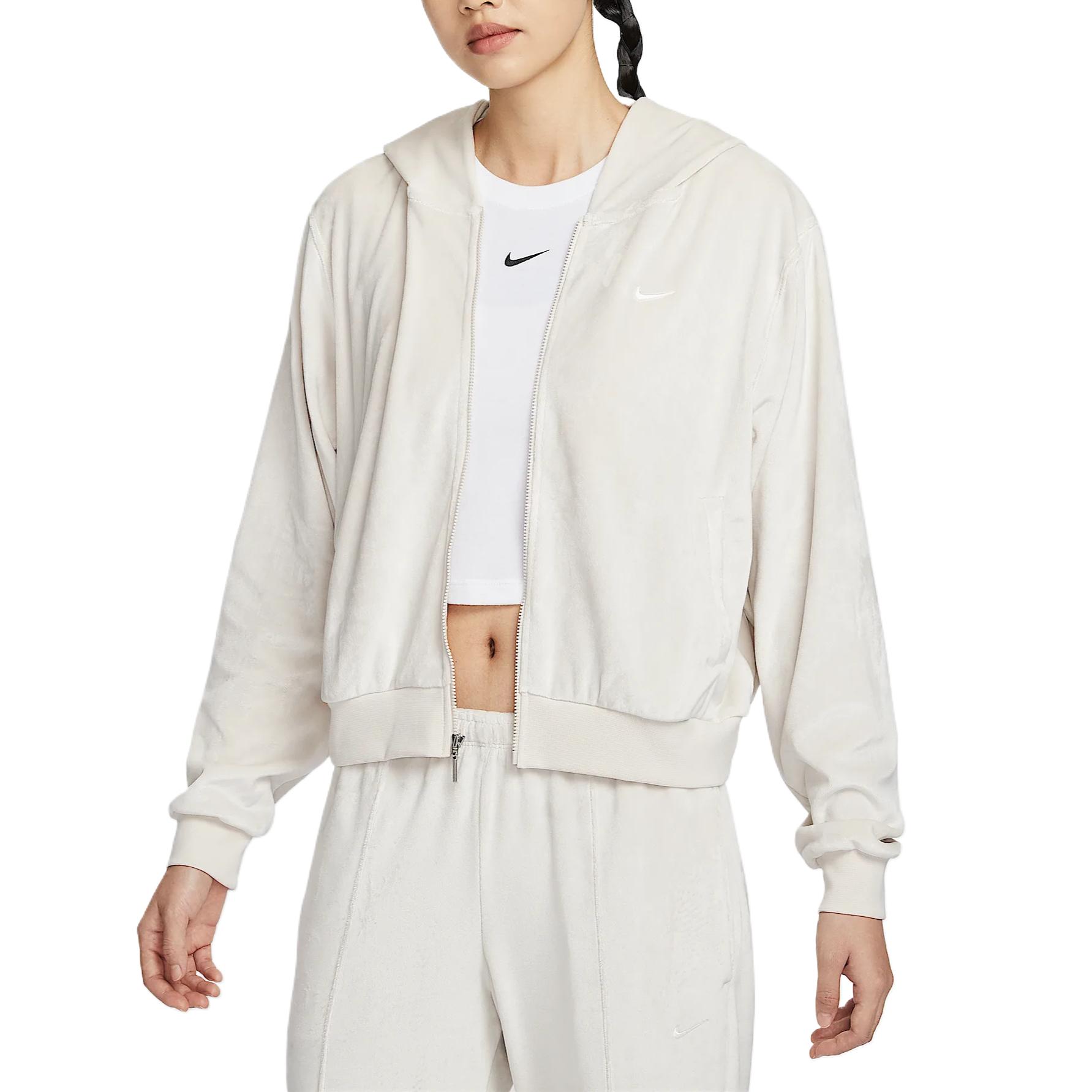 

Nike Спортивная уютная вязаная куртка женская Sail White, Sail White