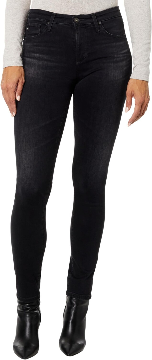 

Джинсы Prima Mid-Rise Cigarette Jeans in City View AG Jeans, цвет City View