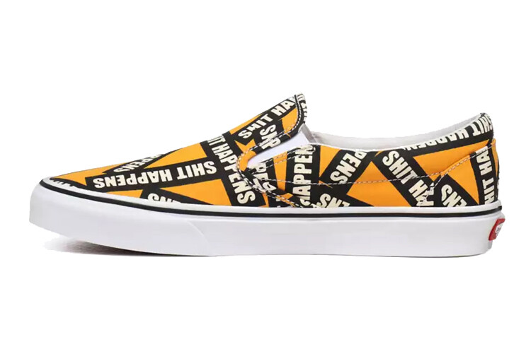 

Слипоны Vans Shit Happens Classic Slip-On Orange