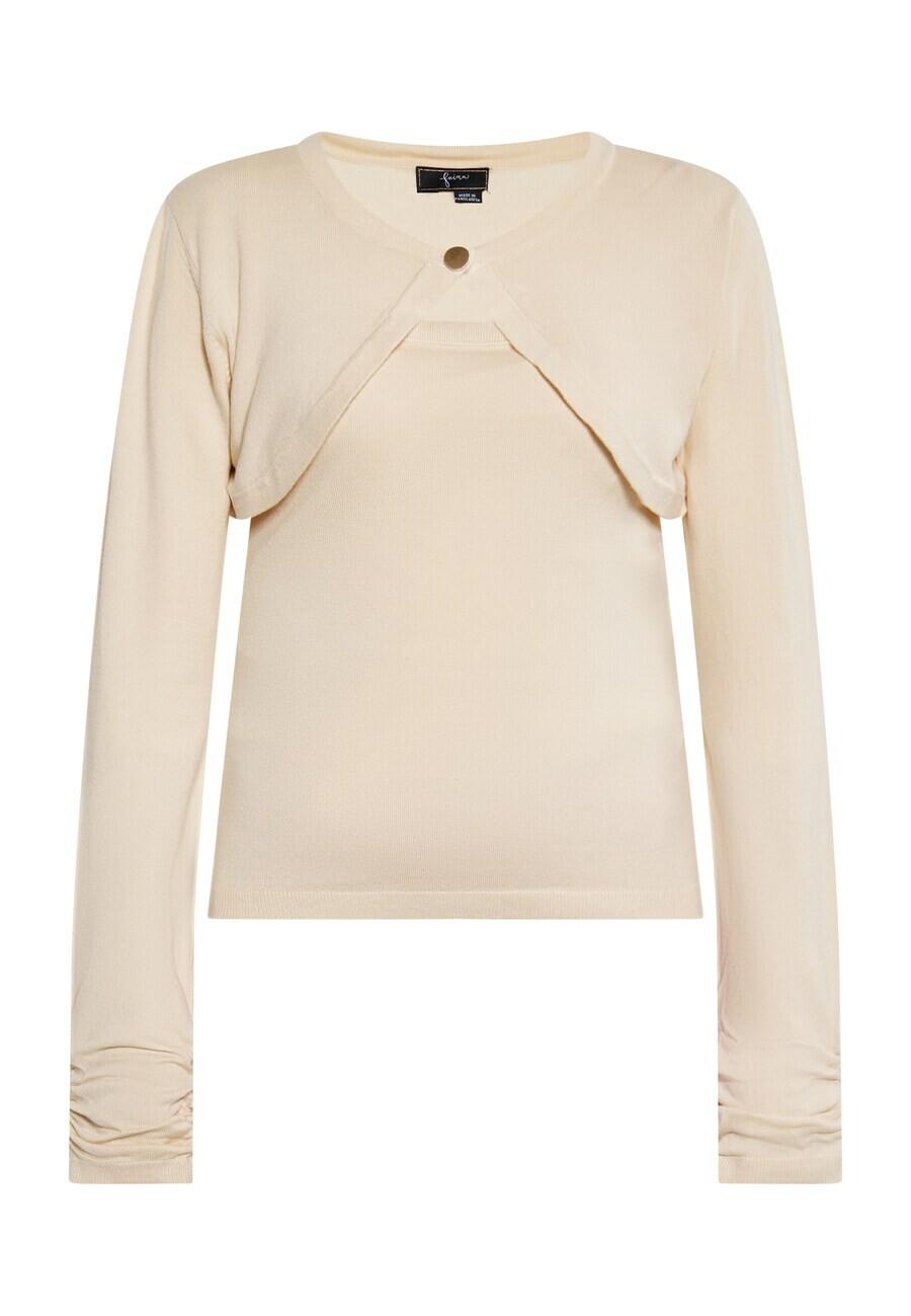 

Тонкий вязаный свитер faina Sweater, слоновая кость
