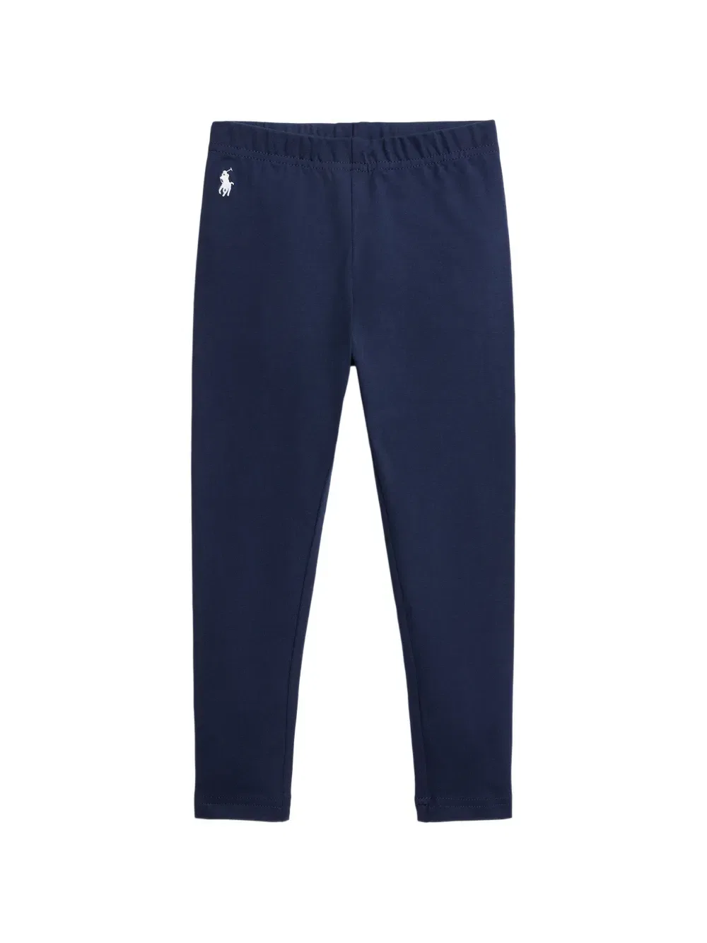 Леггинсы с вышивкой «пони» Polo Ralph Lauren Kids, синий