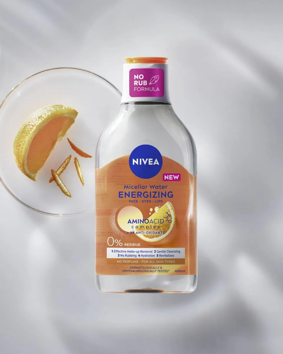 Мицеллярная вода Nivea — Energy Micellar Fluid — фото 4