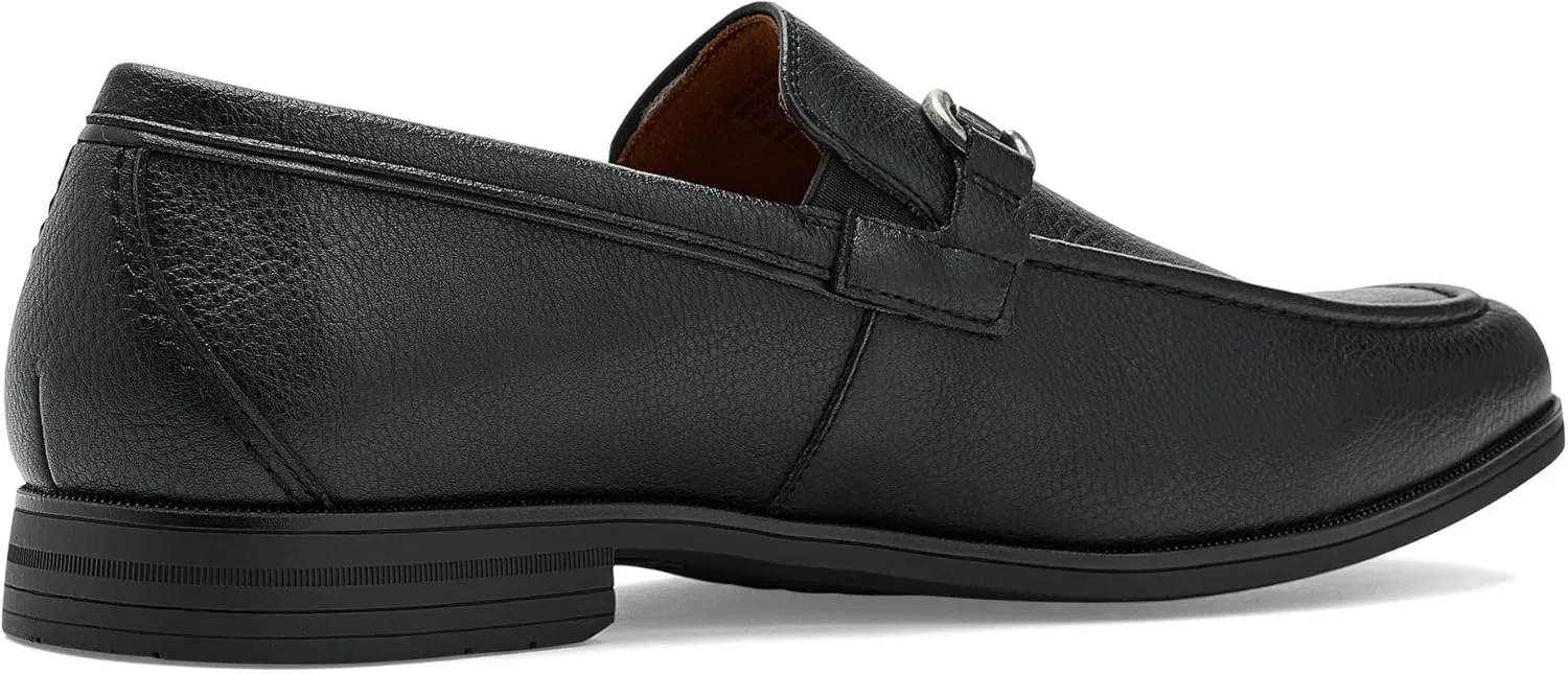 Мужские лоферы Stacy Adams Richmont Moc Toe без застежки, черный — фото 3