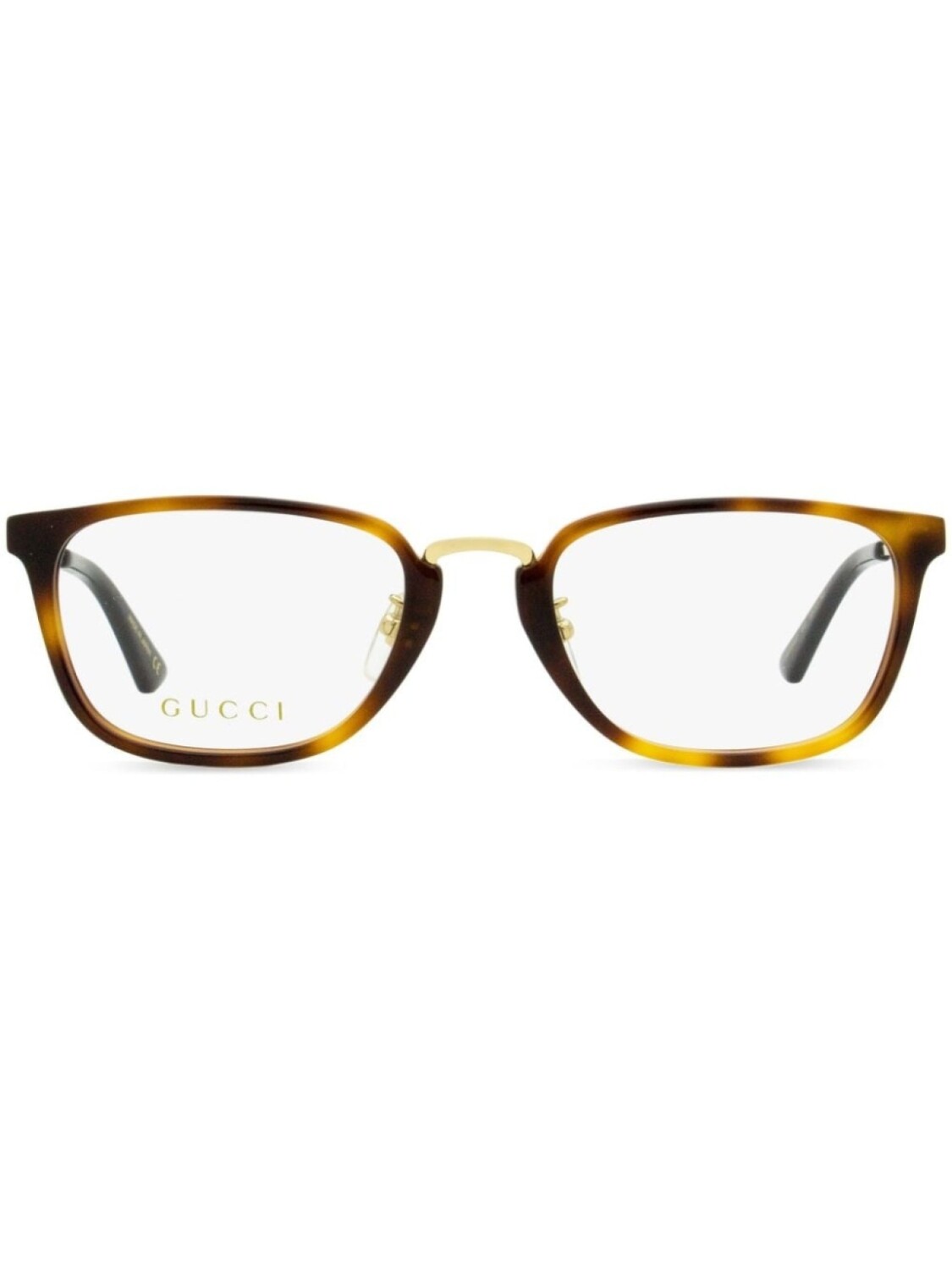 

Очки Gucci Eyewear в прямоугольной оправе с логотипом, коричневый