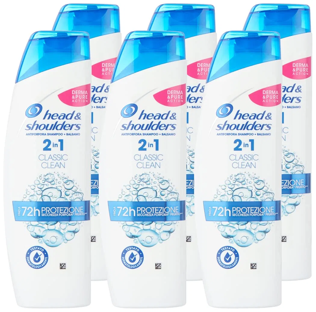 Шампунь-кондиционер 2-в-1 от Head & Shoulders, 6 x 230 г ‎H&S — фото 3
