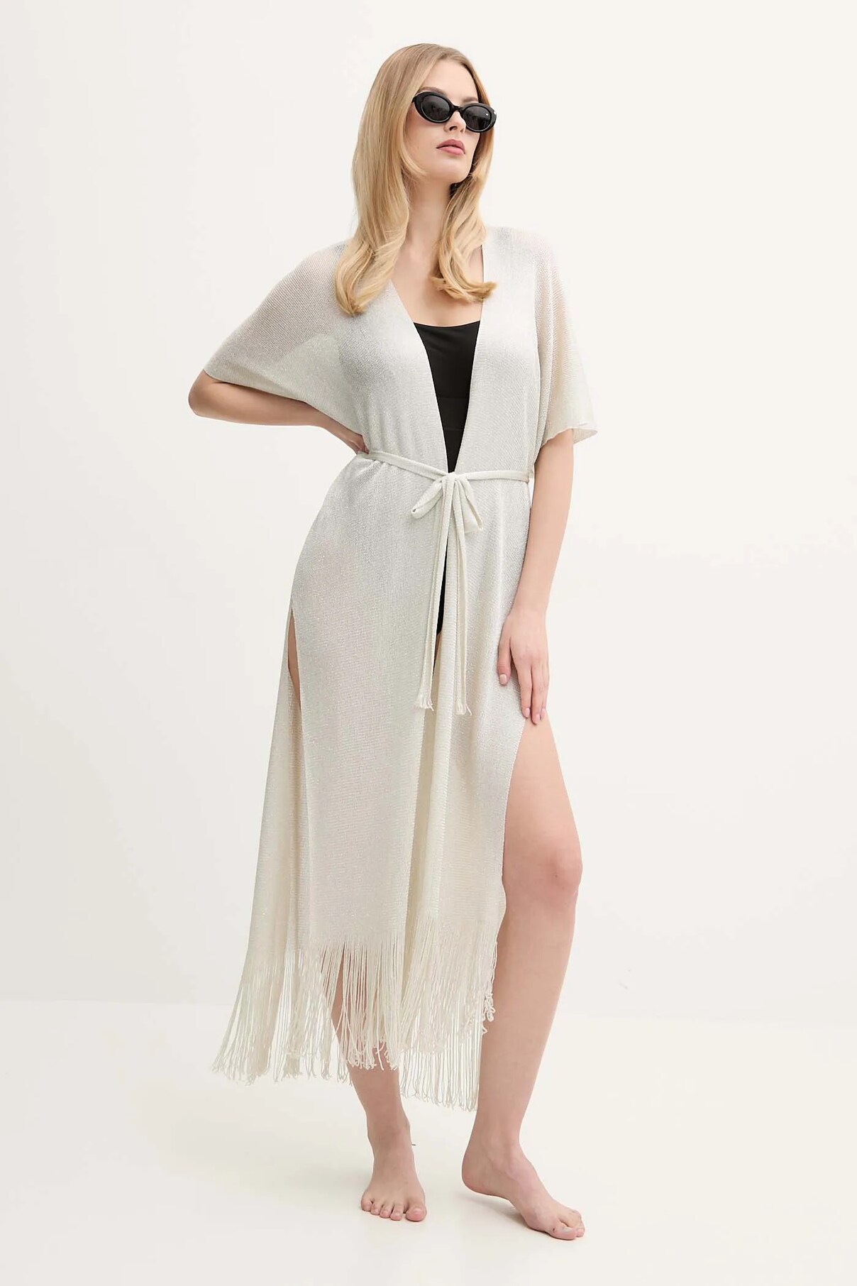 

Пляжная накидка Max Mara Beachwear, бежевый