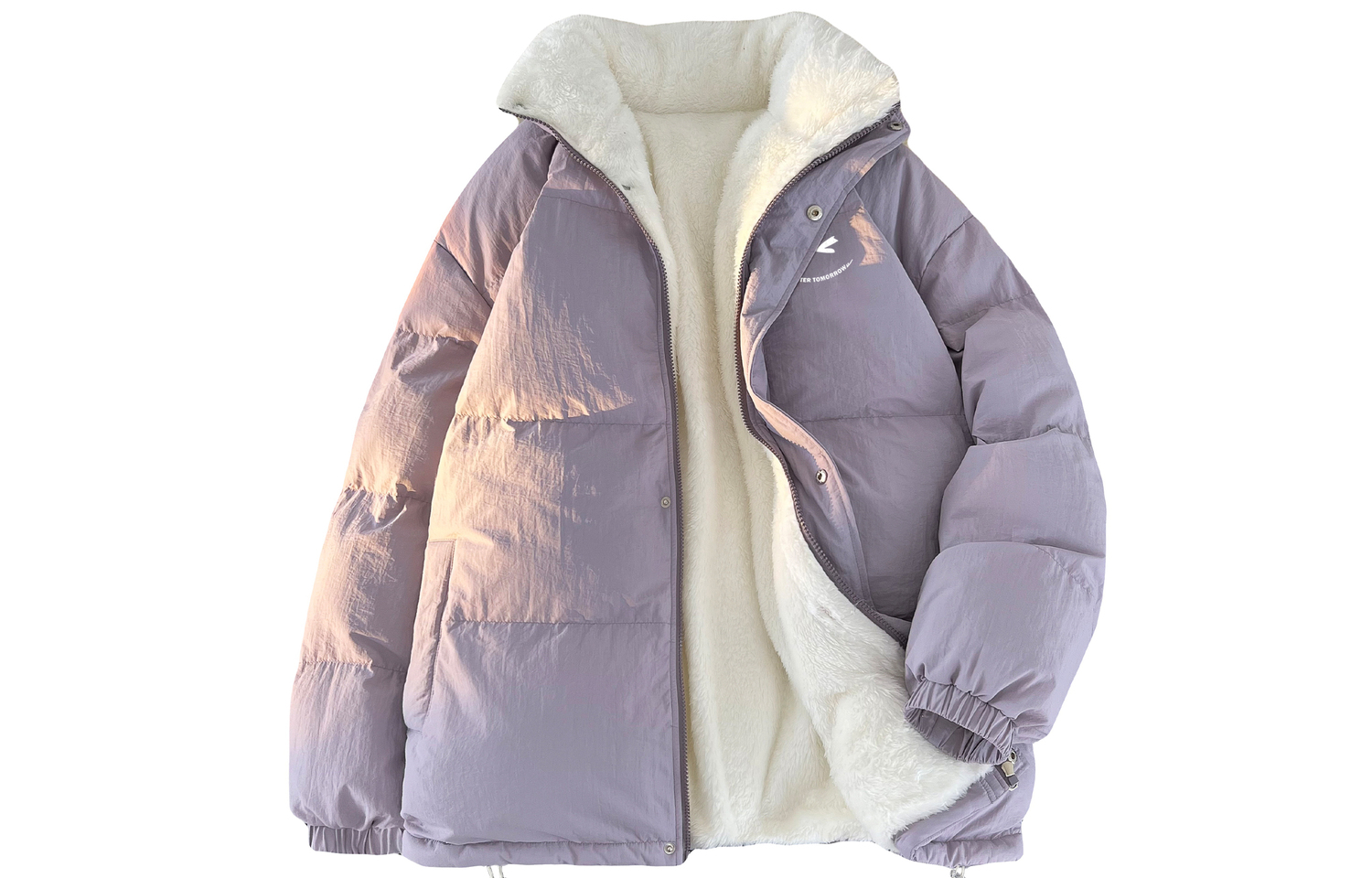

WARRIOR Пуховик Unisex, Taro Purple