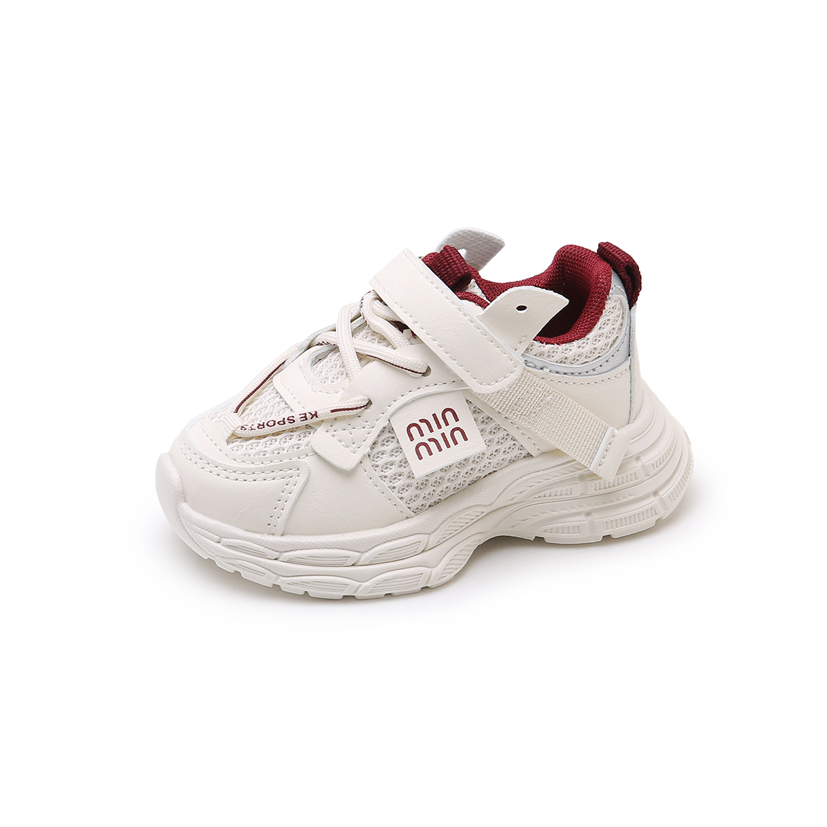 

Дышащие детские повседневные кроссовки для детей 3-7 лет TONYBEAR, красный