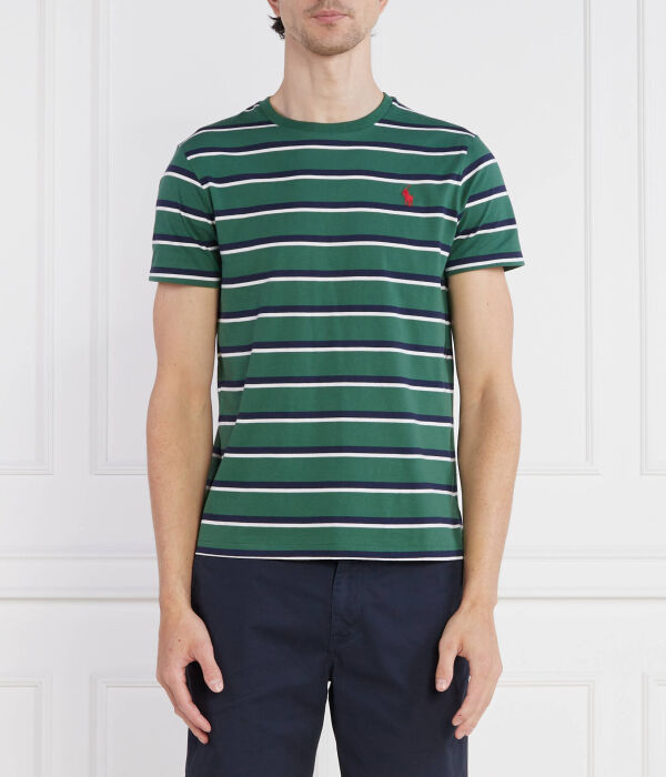 

Футболка Polo Ralph Lauren Slim Fit, зеленый