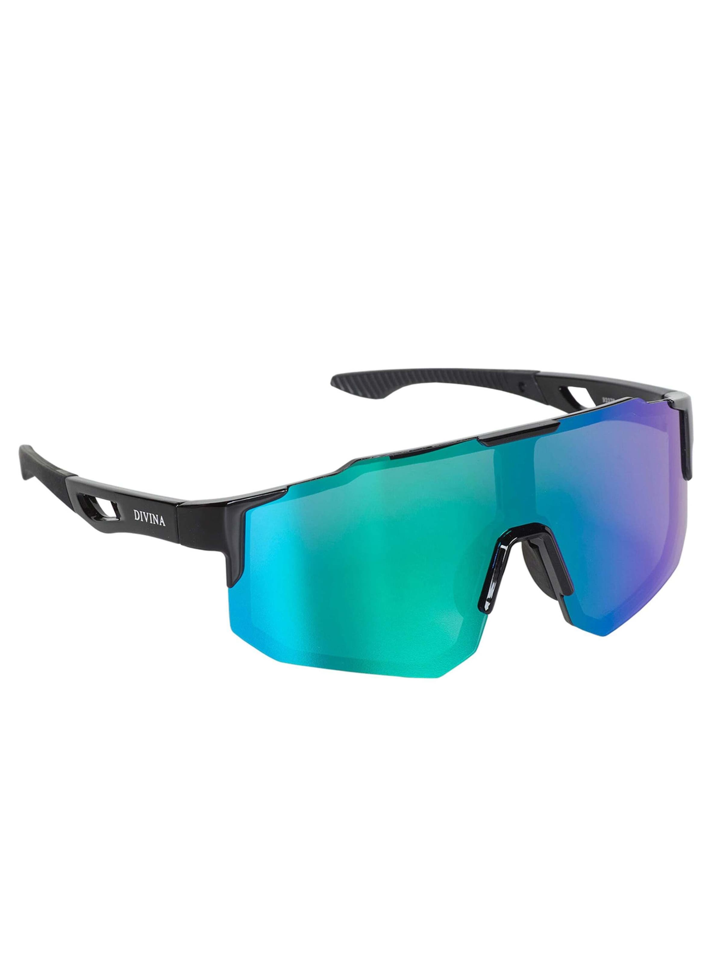 

Divina Спортивные солнцезащитные очки в черном цвете