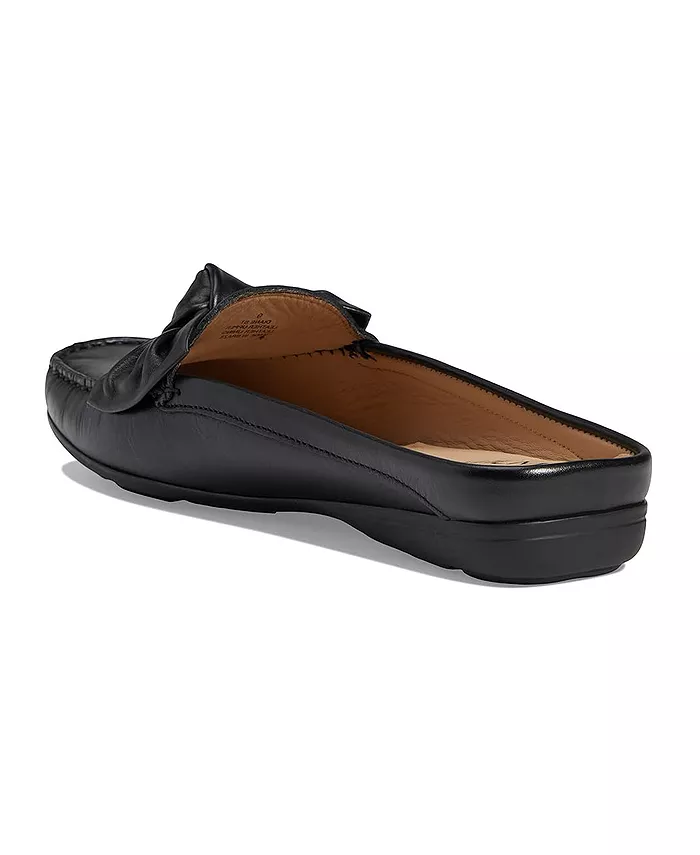 Женские мюли Diane St Slip On Comfort Bow Marc Joseph New York, черный — фото 4