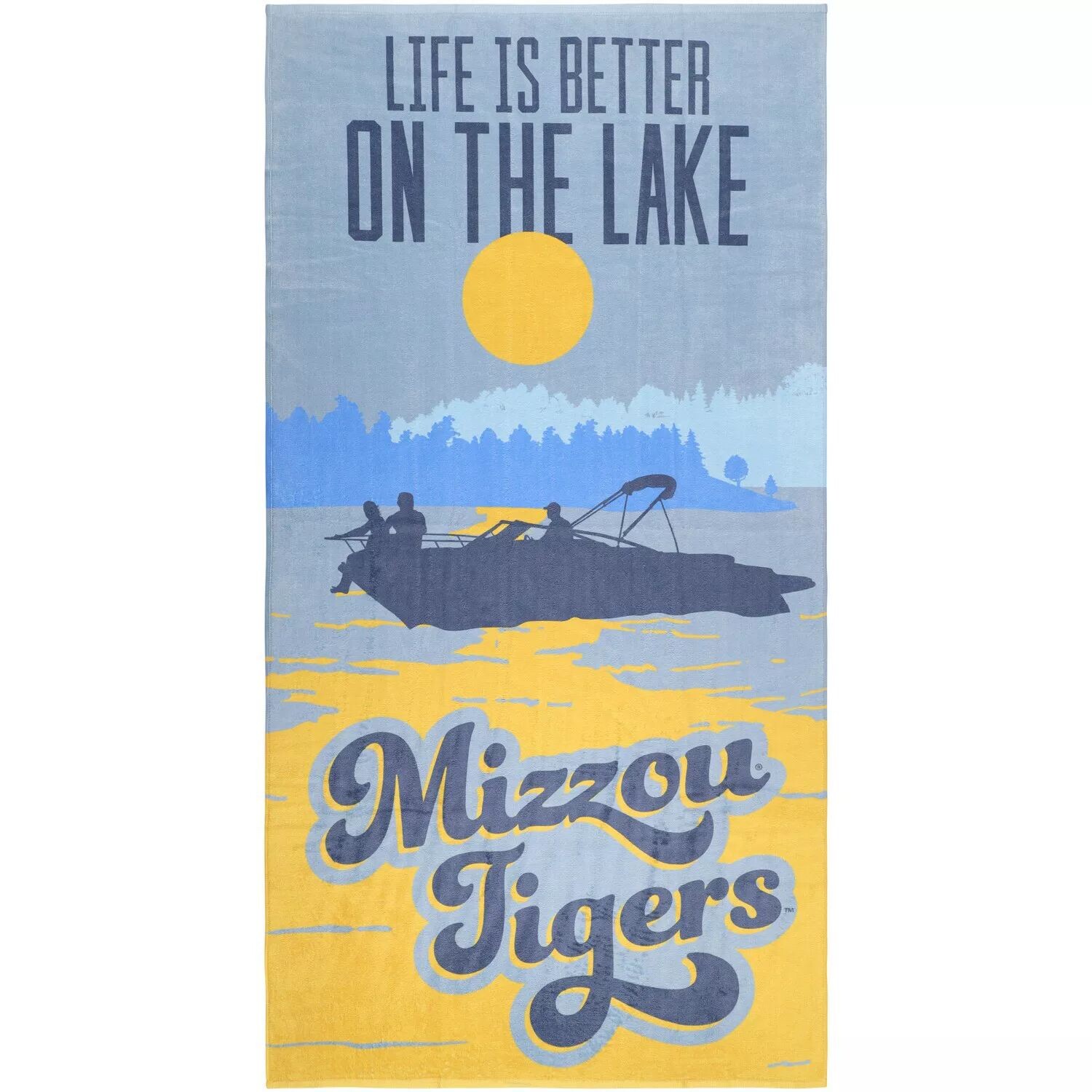 

Полотенце Boat Time 30 x 60 дюймов The Northwest Group Missouri Tigers