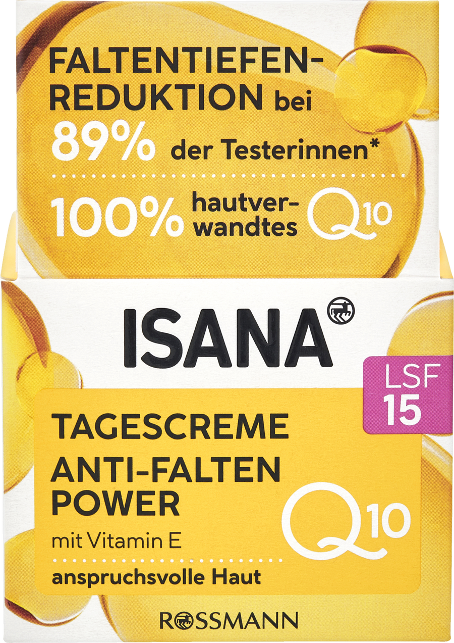 

Дневной крем ISANA Anti-Falten Tagescreme LSF 15
