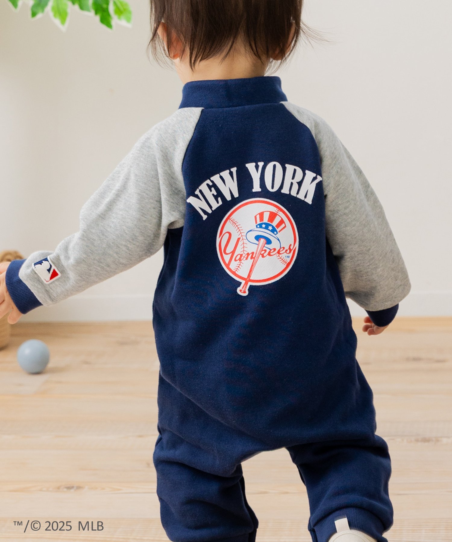 Флисовый комбинезон Mlb, Navy — фото 3