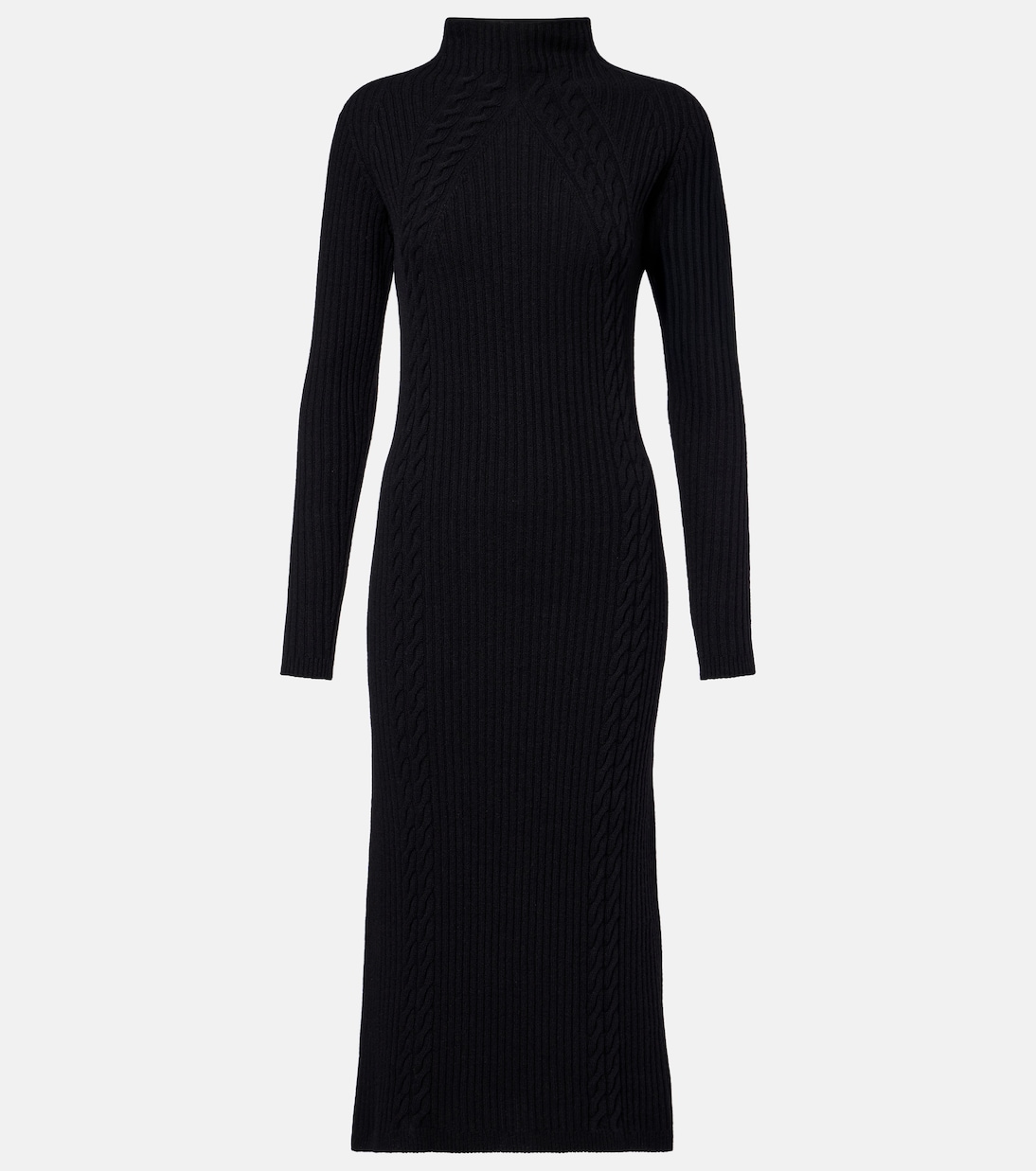 

Платье миди Zelanda из шерсти и кашемира Max Mara, Nero