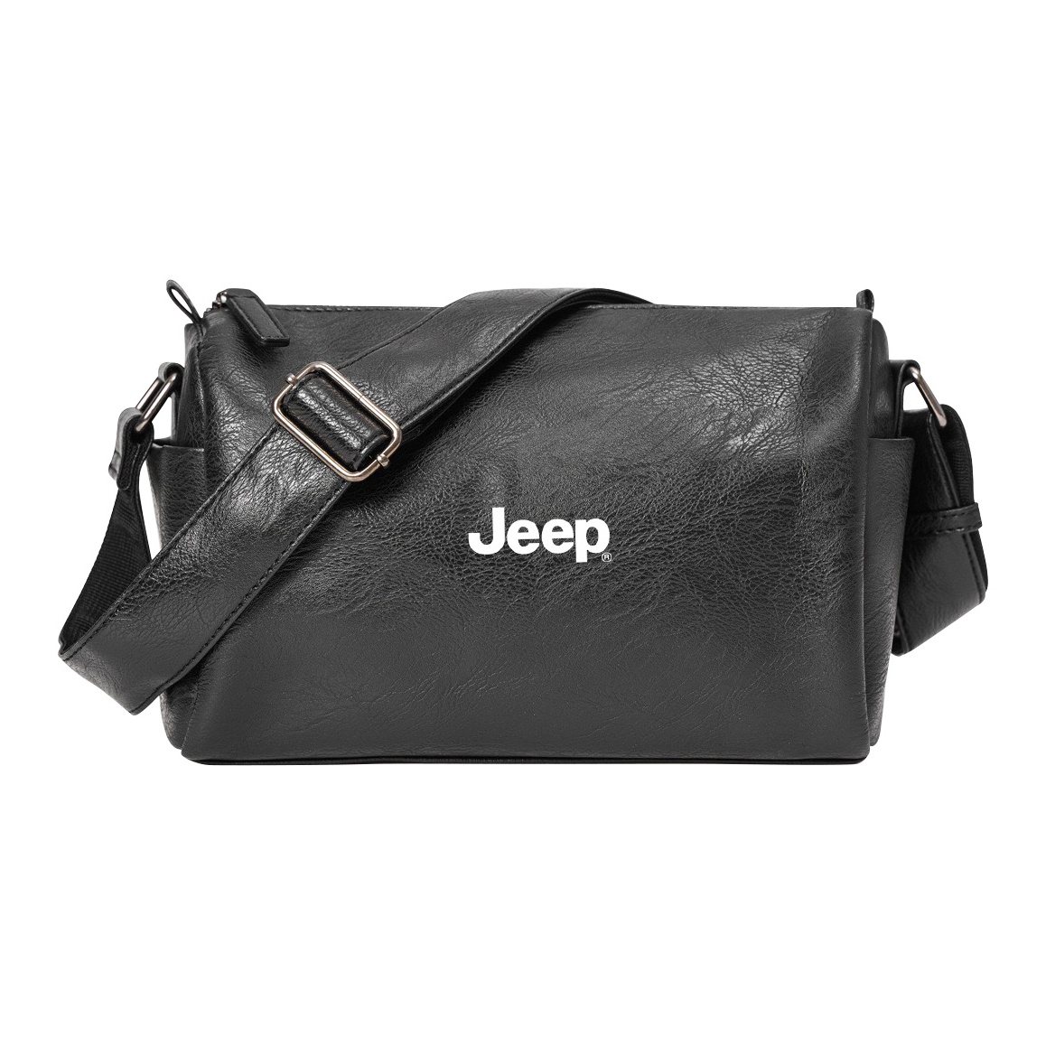 

Jeep Плечевая сумка из ПВХ для мужчин черная