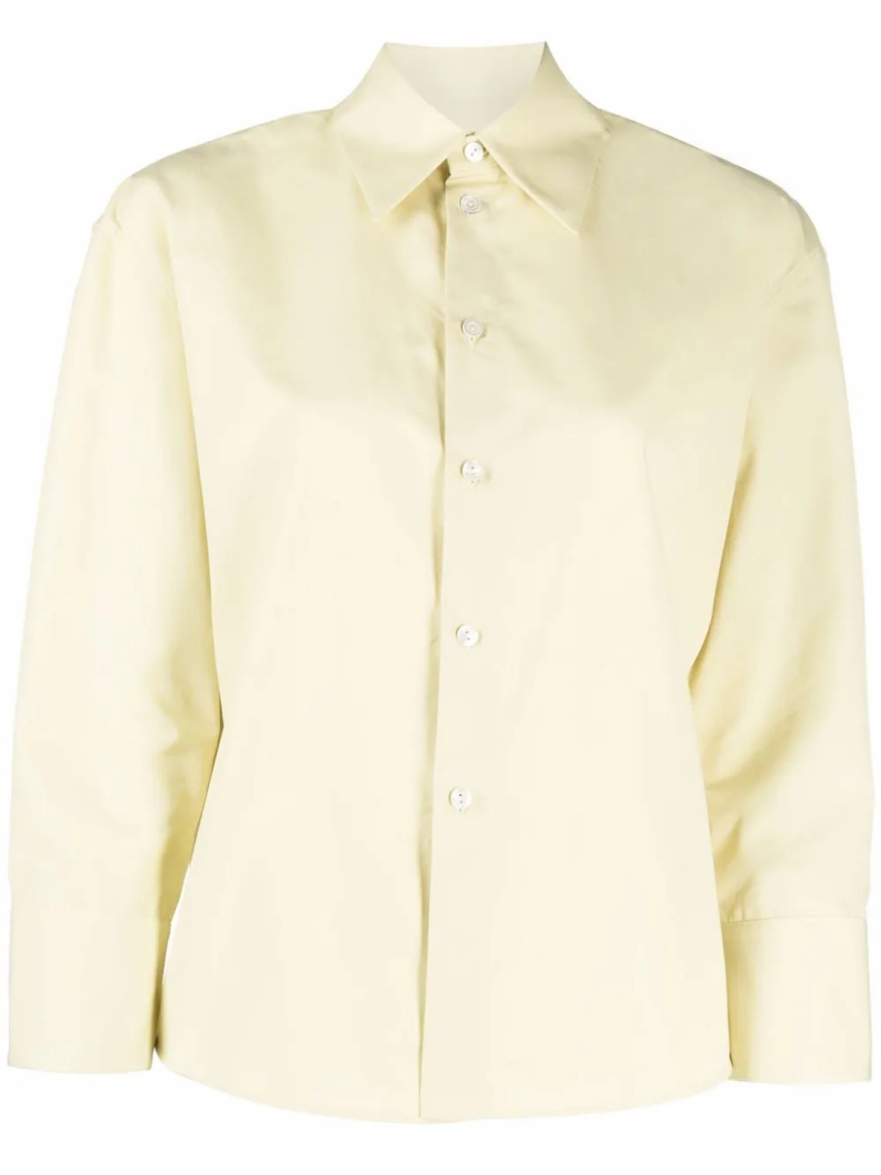

Jil Sander рубашка строгого кроя, зеленый