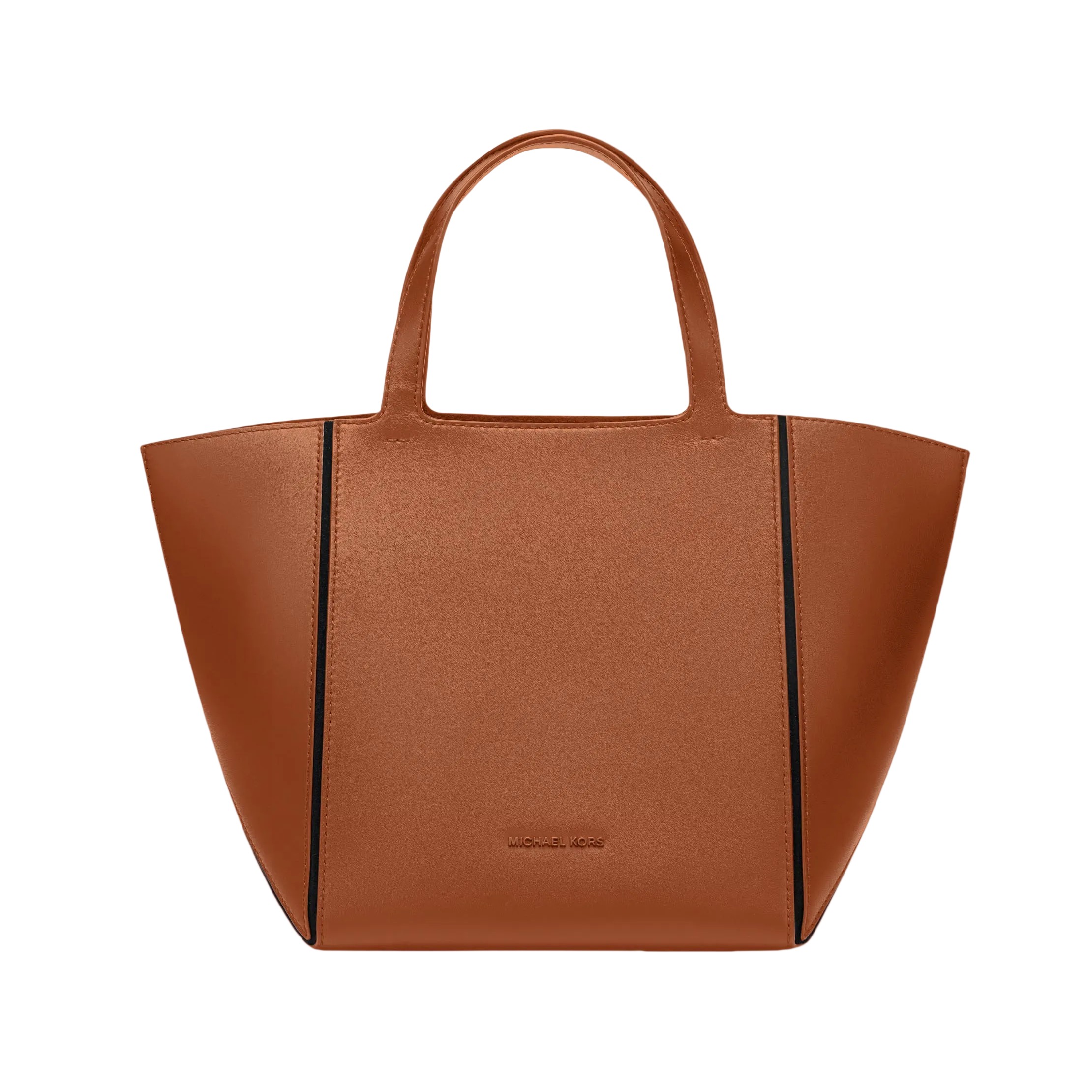 

MICHAEL KORS Сумка-шоппер из коровьей кожи, женская сумка среднего размера, коричневого цвета