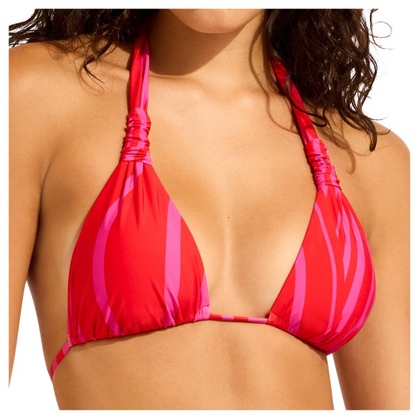 

Женский удлиненный бикини-топ Coastline Multi Fit Tri-Fit Seafolly, Flame