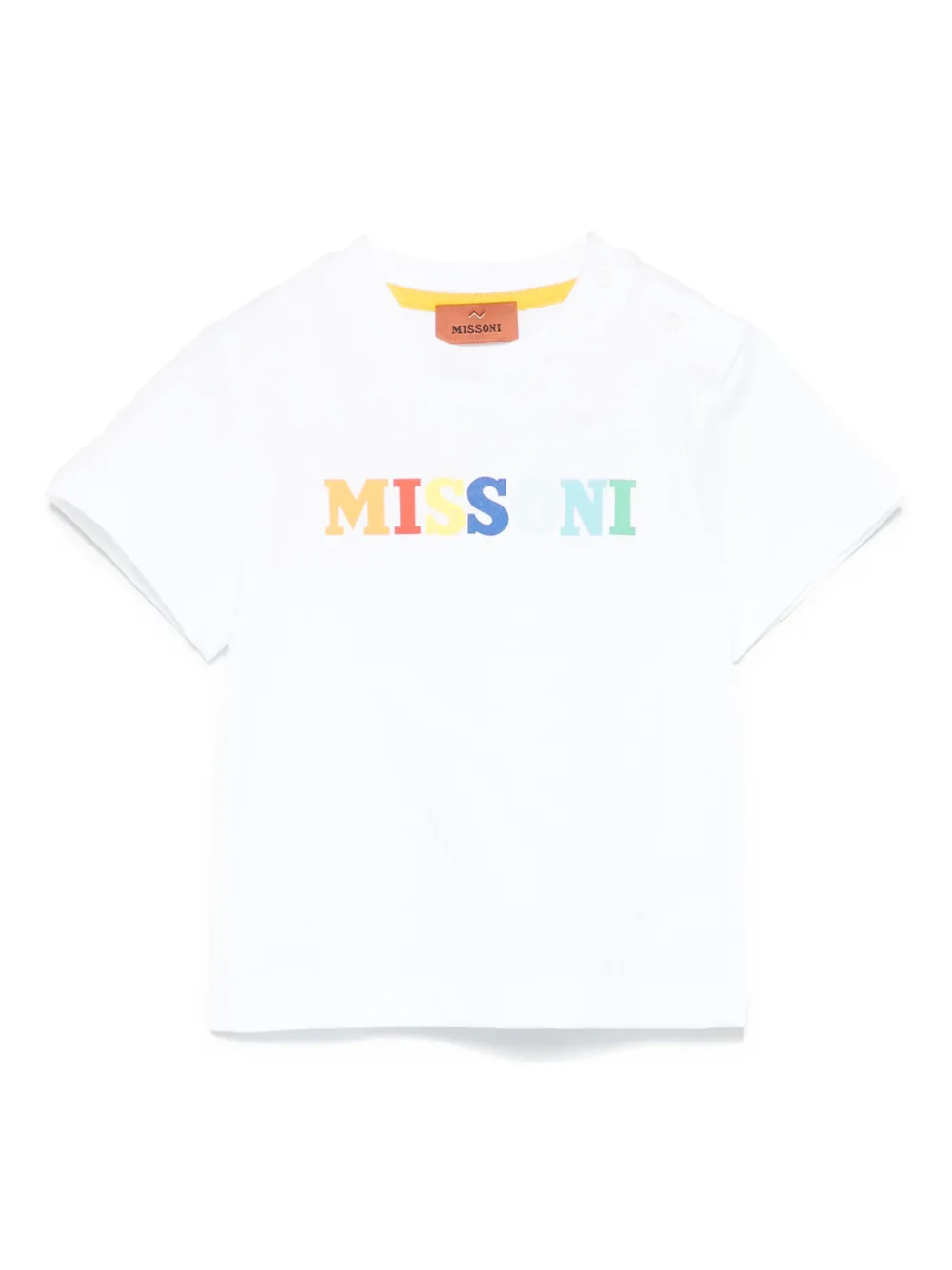 

Футболка с логотипом Missoni Kids, белый