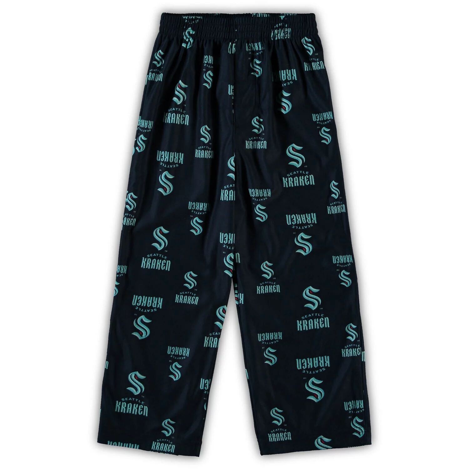 

Брюки для сна с логотипом команды Seattle Kraken Deep Sea Blue для дошкольников Outerstuff