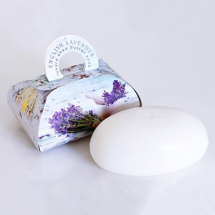 The English Soap Company Большой подарочный пакет Мыло для ванны Английская лаванда 260г — фото 2