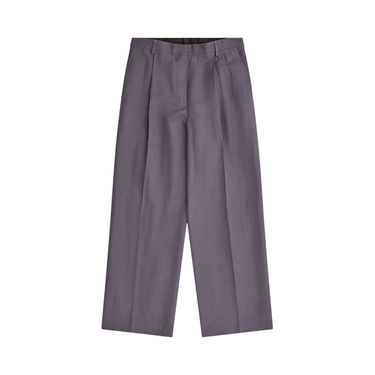 

Брюки Dries Van Noten Straight Leg Trousers Taupe, серый