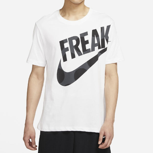 Футболка Nike ASGA Men's NK DF FREAK PRINT SS TE White, белый — фото 4