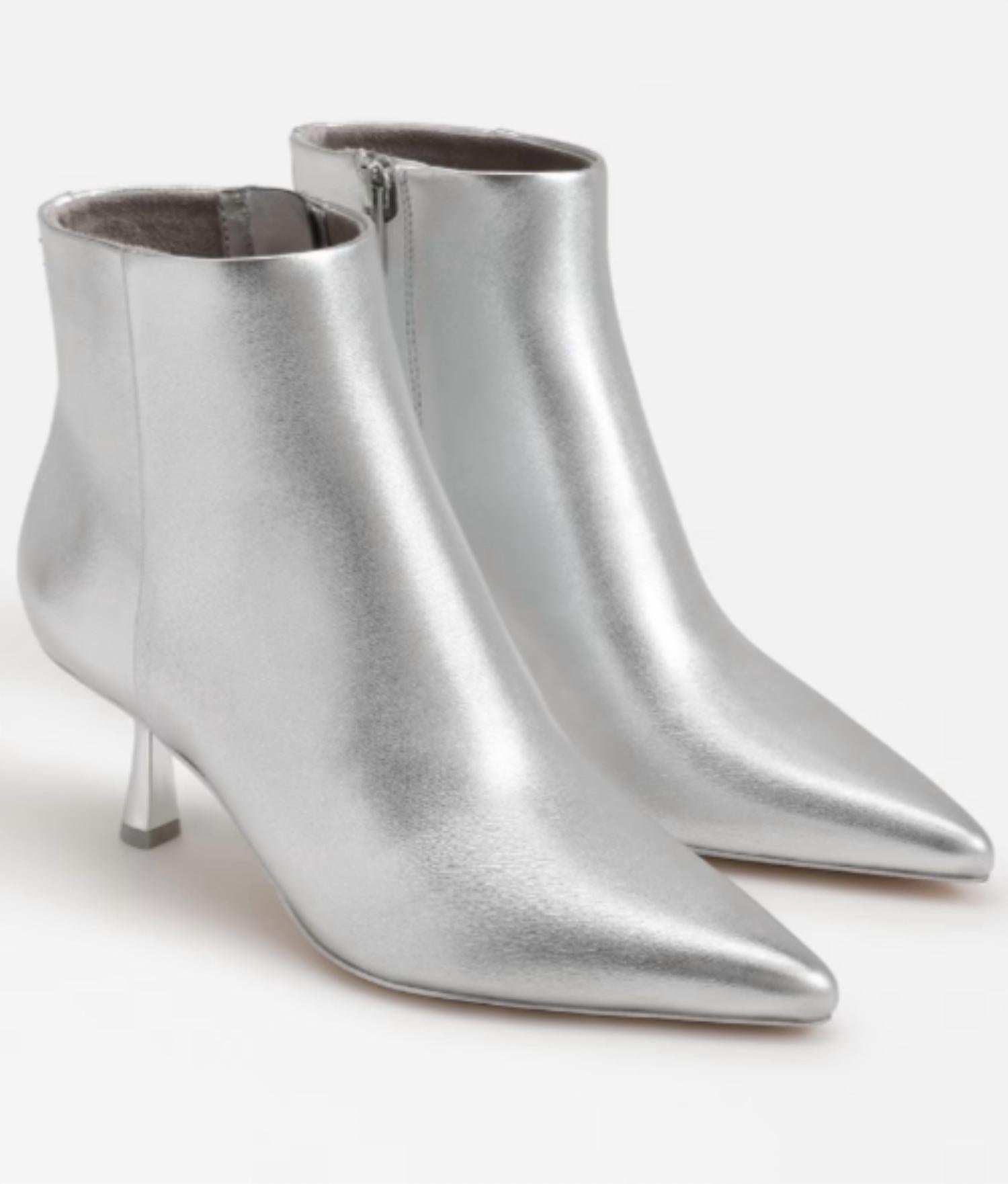 Ботинки женские Circus by Sam Edelman, серебряный