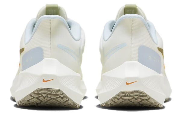 Кроссовки (WMNS) Nike Air Zoom Pegasus Shield Road Running Shoes 'Pale Ivory White Gold', цвет pale ivory / white / gold / blue — фото 4