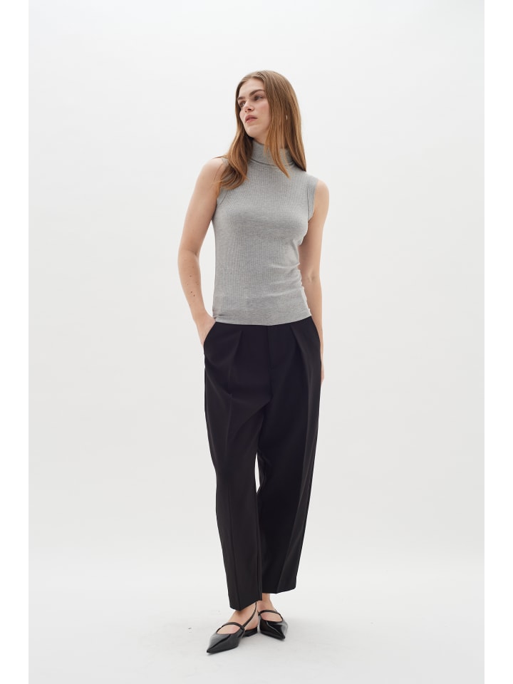 

InWear Футболка-джерси DagnaIW облегающего кроя, светло-серый меланж