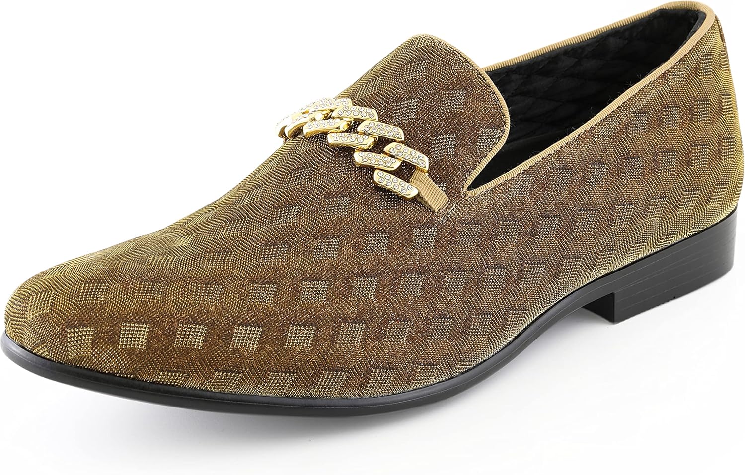 

Лоферы для мужчин на мягкой подошве Amali, золотой