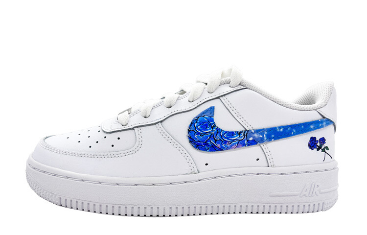 

Кроссовки Nike Air Force 1 Skateboard Shoes Women's Low-Top White, Blue