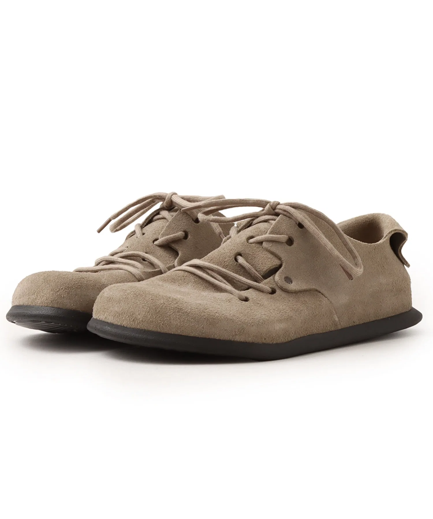 Мужские сандалии Birkenstock Montana из замши бежевые — фото 2
