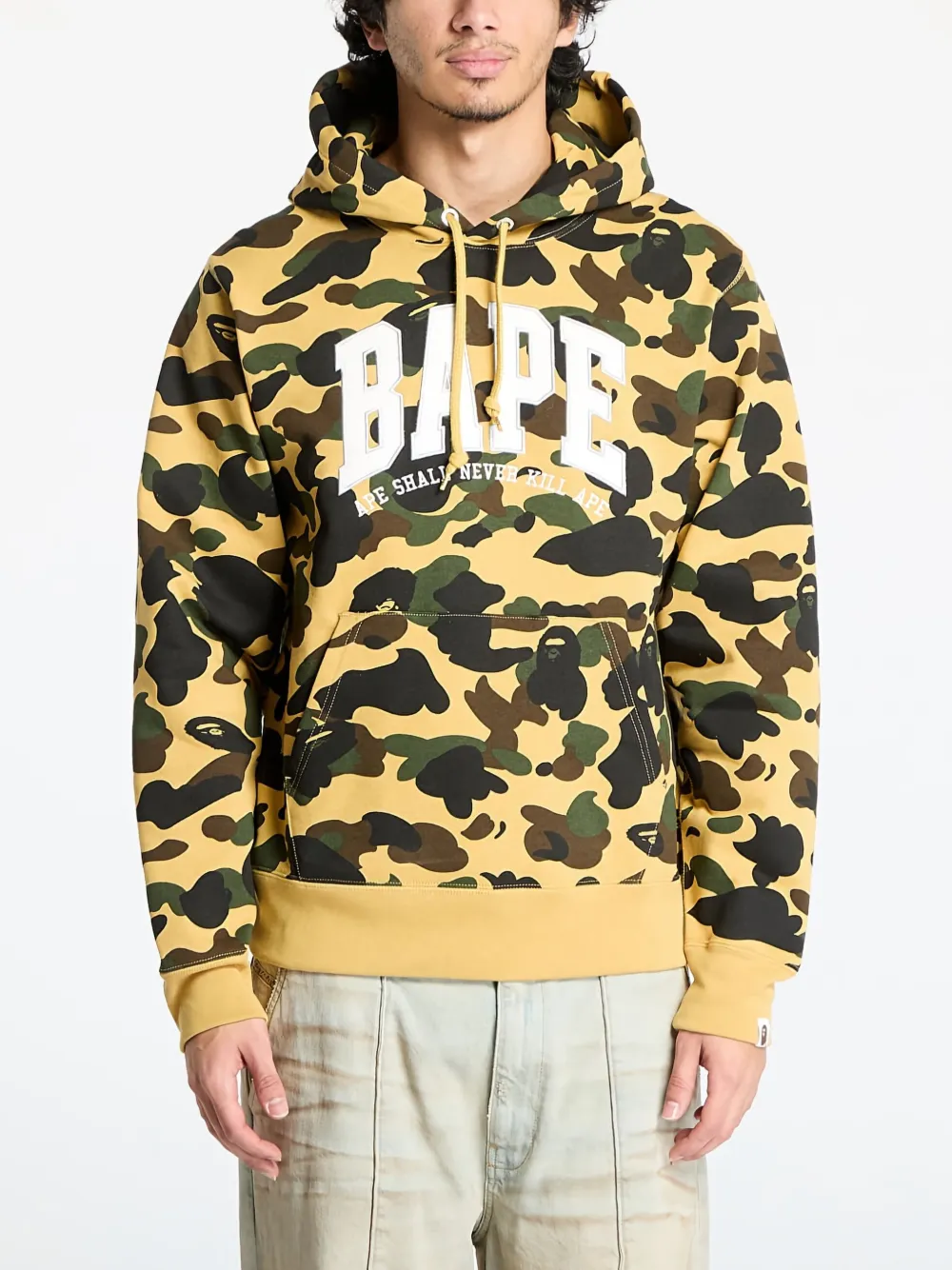 

Худи 1St Camo Bape A BATHING APE, желтый