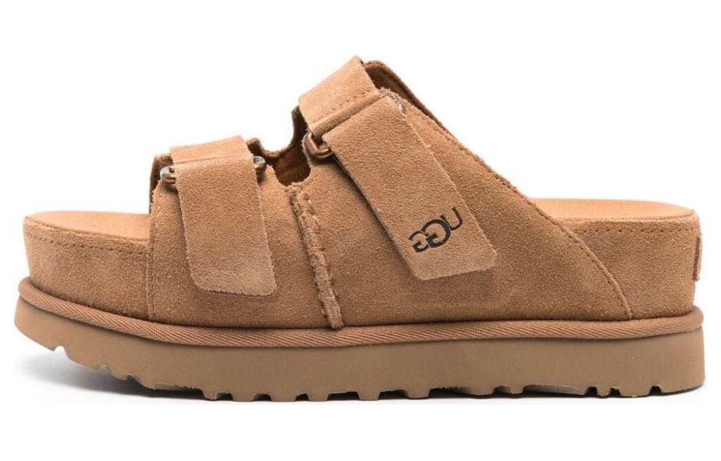 Замшевые шлепанцы Goldenstar Hi Ugg