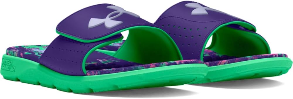 Детские сандалии Under Armour Ignite Pro Slide, зеленый — фото 2