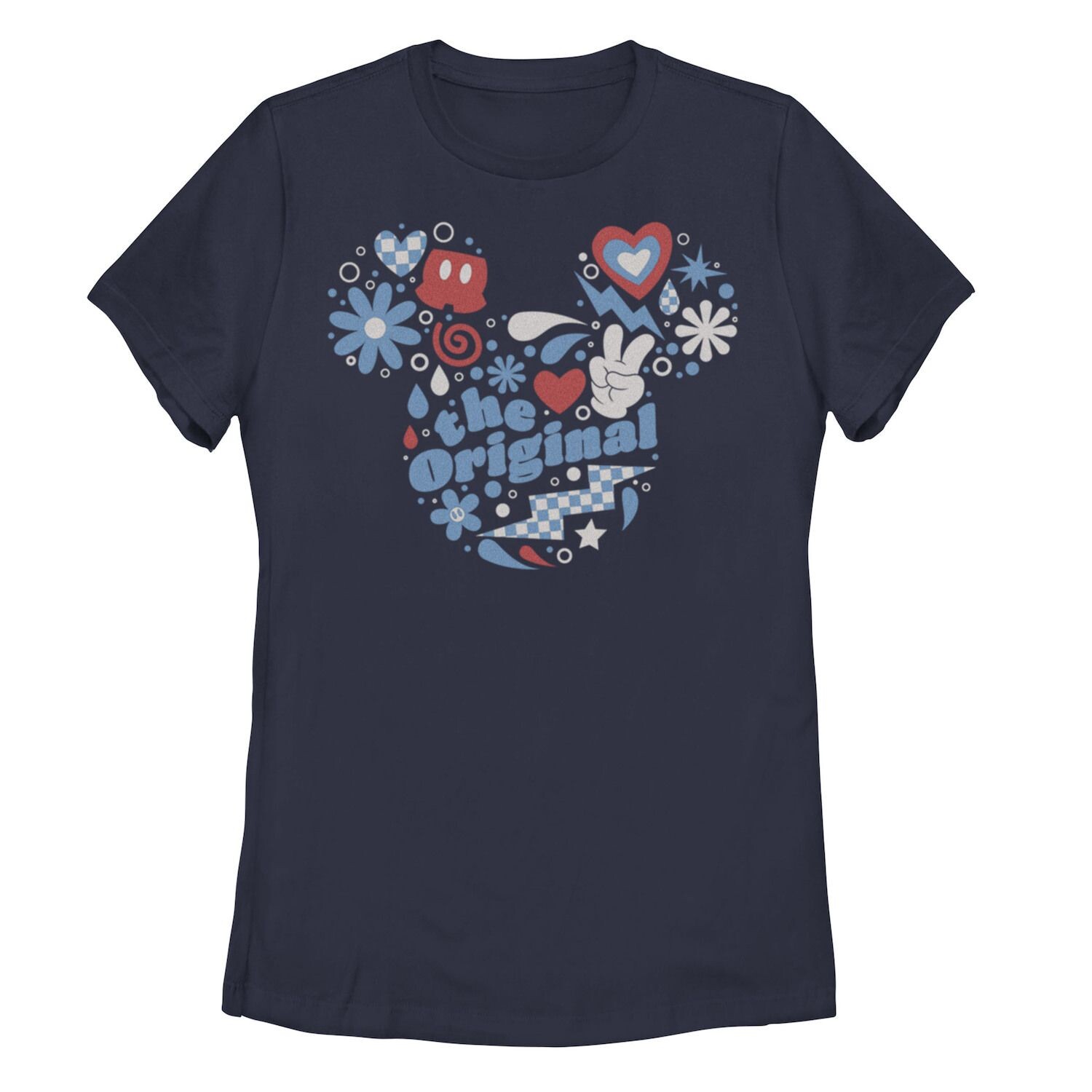 

Детская футболка Disney's Mickey Mouse с цветочным принтом «The Original» и рисунком Mickey Ears Licensed Character