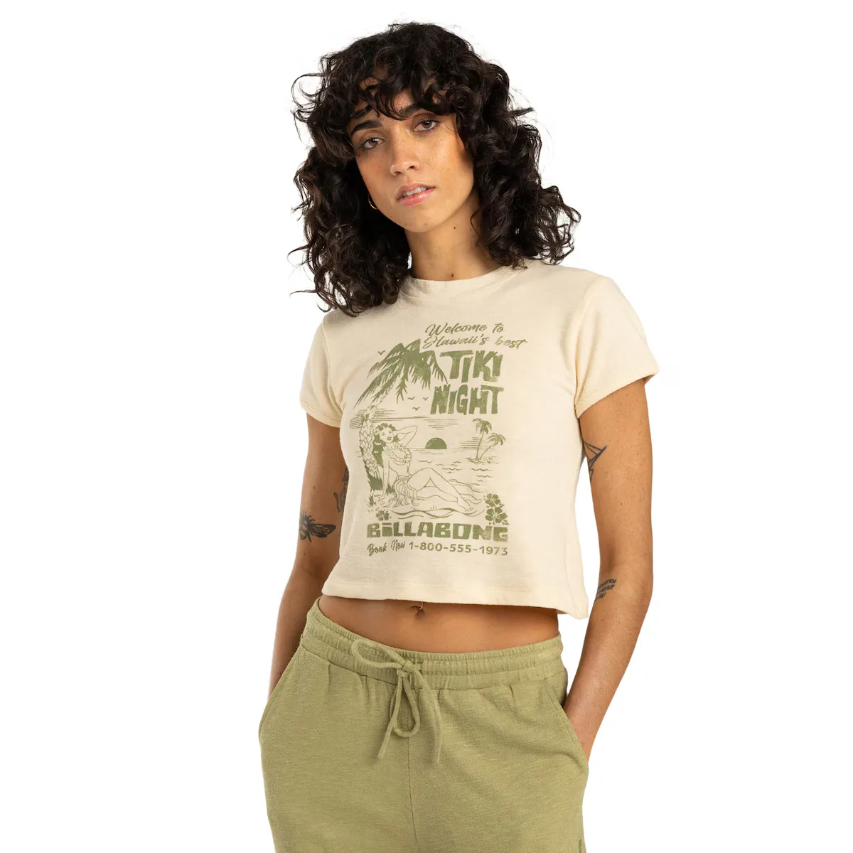 

Baby Billabong Женская футболка, белый