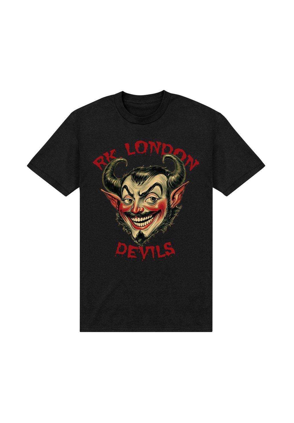 

Футболка с принтом DEVILS Henry Tiger, черный