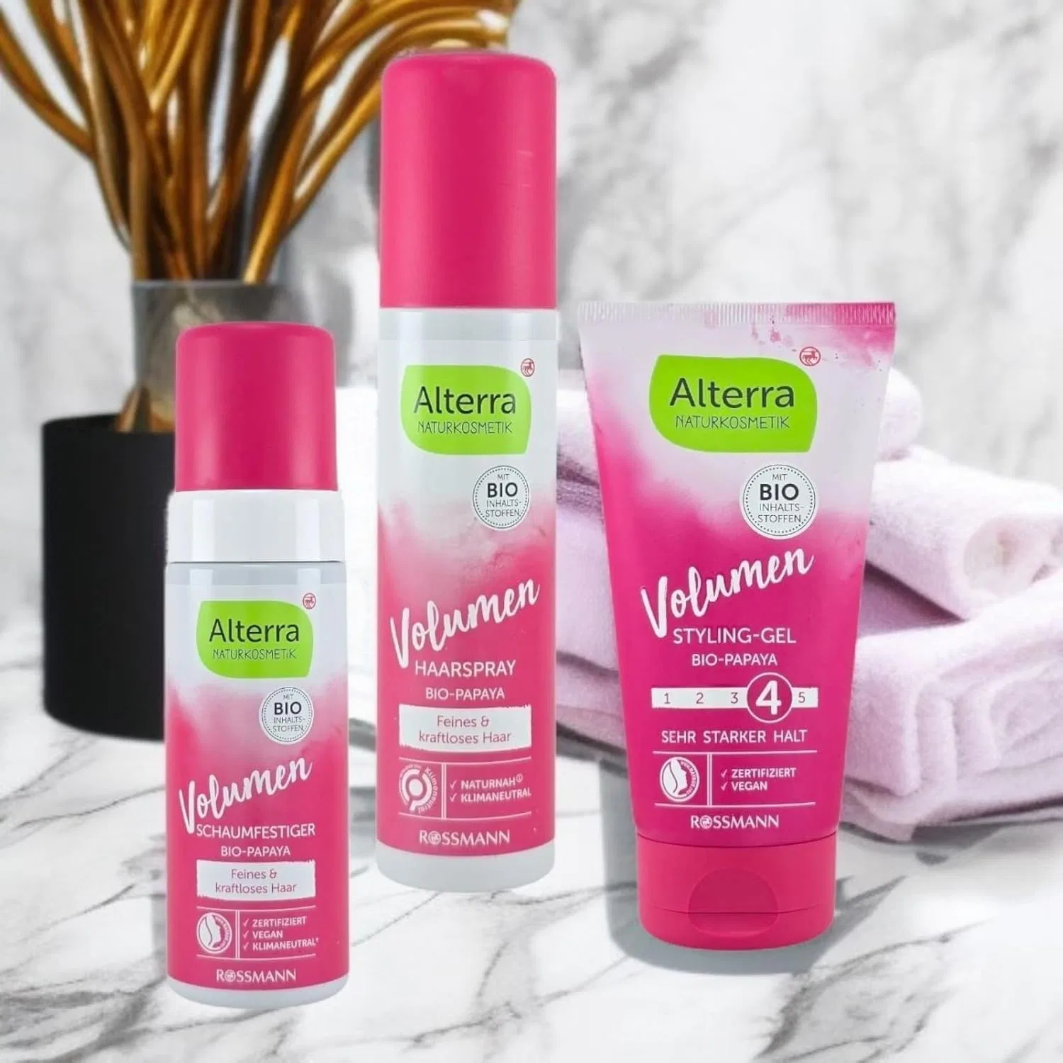 Набор для укладки волос «Volume Hair Styling Set» от Alterra Generisch — фото 3