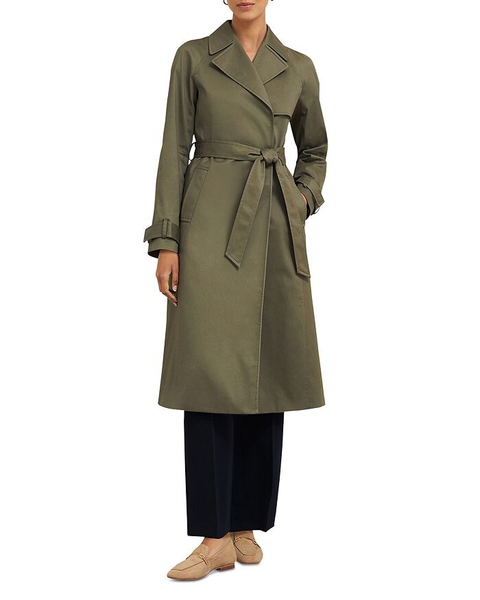

HOBBS LONDON Тренч Rhian, зеленый